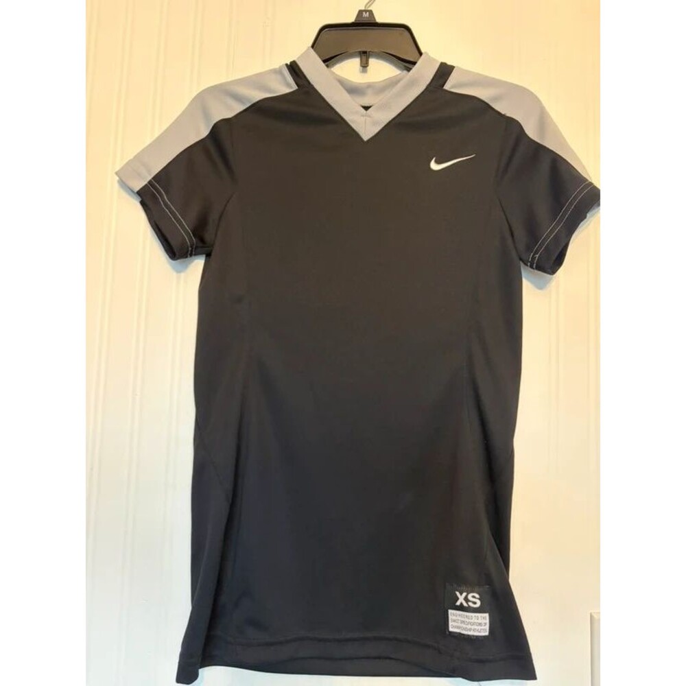 Nike Dri-FIT Women's Soccer/Training Jersey - Black & Grey - Size XS